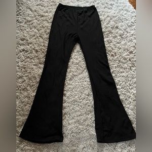 black flare pants
